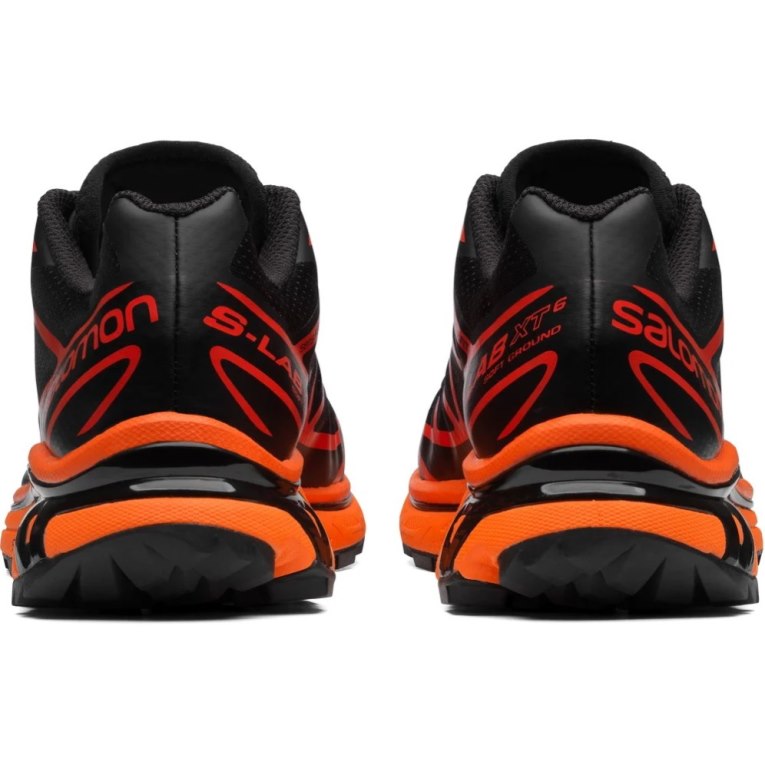 Tenis Salomon Xt-6 Hombre Negros Naranjas | MX ZLHJ217